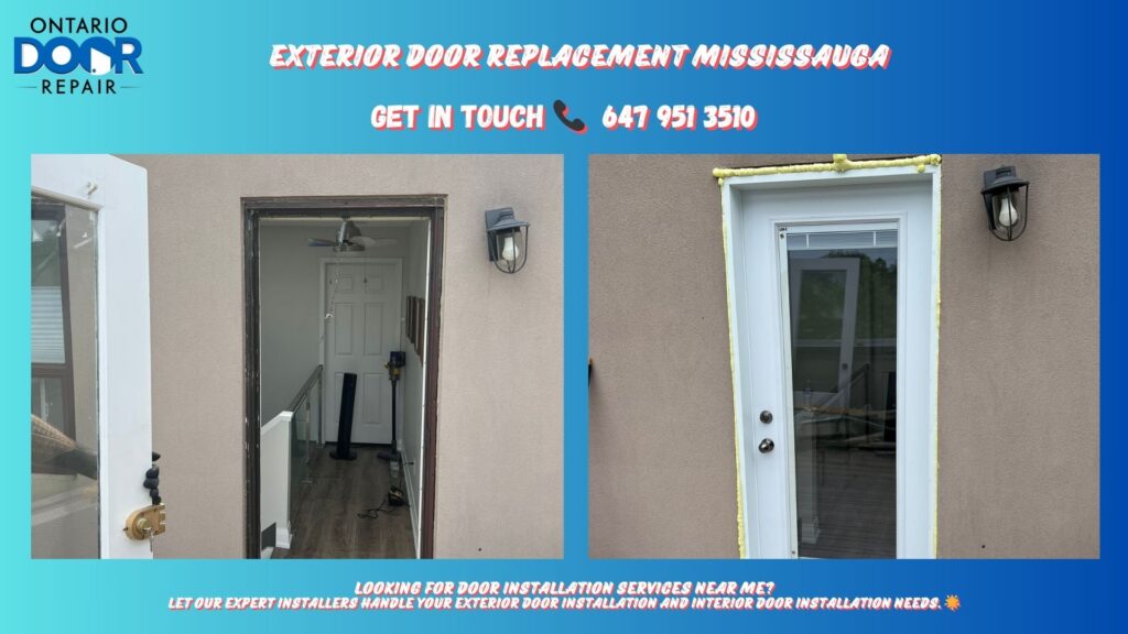 Exterior Door Replacement Mississauga